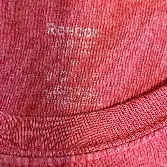 Reebok Red Skull Tee T-shirt Size Medium - Picture 6 of 8